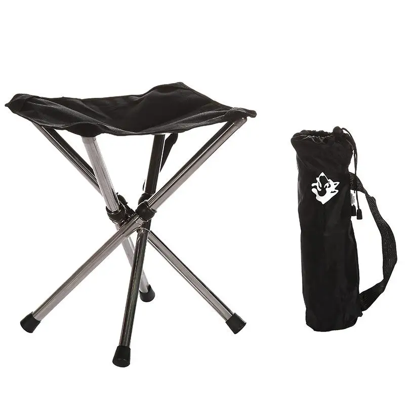 MeterMall Foldable Chair Aluminium Alloy Portable Ultra Light for Fishing Camping Beach Outdoor Sketching