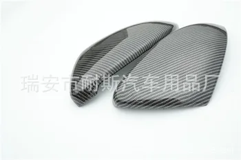 

Fit for VW golf 7 special rearview mirror cover decoration carbon fiber grain reversing mirror cover decorative light strip