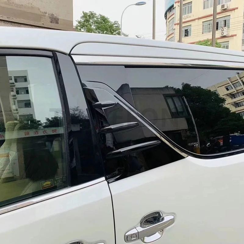 TOMEFON для Toyota Alphard Vellfire B столб средняя стойка оконная дверь Гальваническое украшение крышка отделка SS