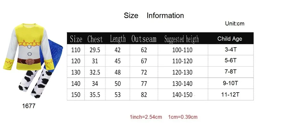 Комплекты с героями мультфильмов; детская одежда для девочек; Карнавальная одежда с героями мультфильмов; костюм Джесси на Хэллоуин; детская одежда для подростков; нарядный костюм; одежда для малышей