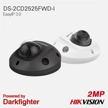 

Hikvision Original IP Camera DS-2CD2525FWD-I EasyIP 3.0 fixed lens 2MP H.265+ EXIR mini Dome IP66 IK08 120dB WDR