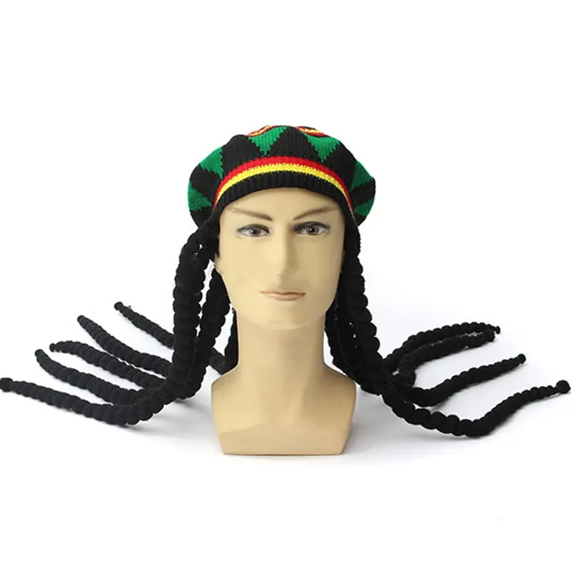 VESSOS Hip Hop Cap Knitted Wig Braid Hat Unisex Bob Beanie Winter Hombre -Zentai shop online Ha3335688e3e9445f9303f0bdc5e5d9b5r.jpg