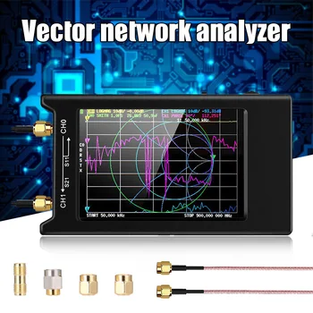 

50KHz-1.5GHz Vector Network Analyzer NanoVNA-H4 4 Inch LCD Screen Antenna Analyzer can CSV