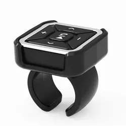 Botón Multimedia Inalámbrico multifunción, mando a distancia para coche, motocicleta, bicicleta, volante, reproducción de música MP3