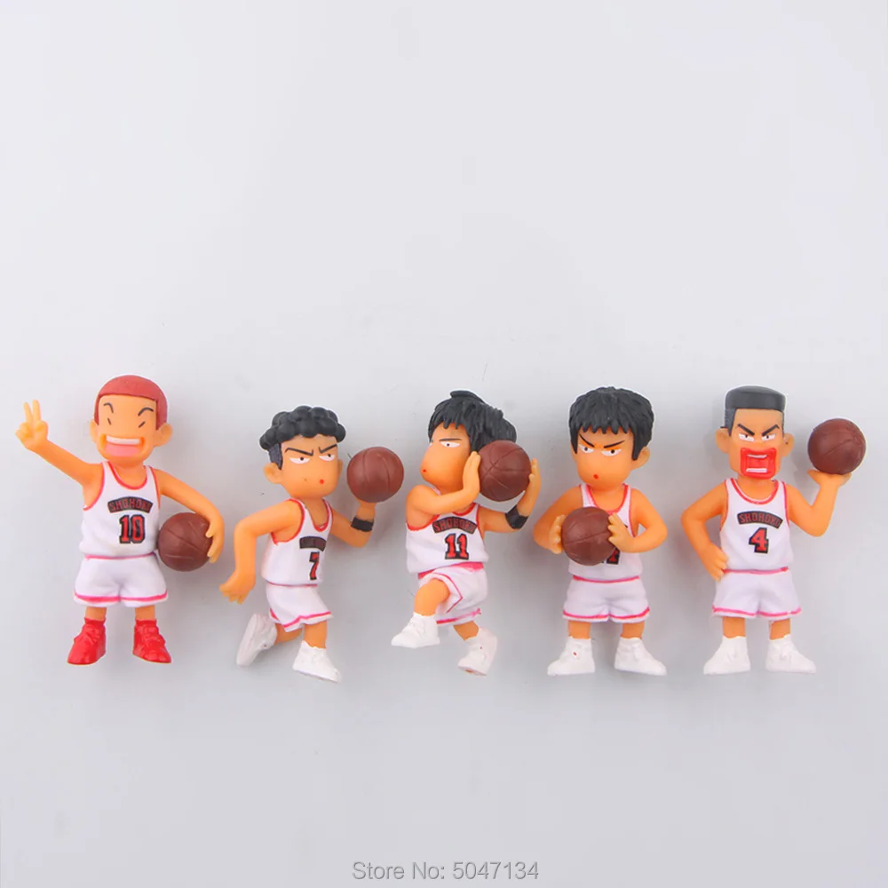 Детские игрушки для холодильника магнитные DUNK Shohoku фамилией баскетболиста и цифрой кукла аниме ханамичи сакураги Rukawa Kaede модель фигурки м