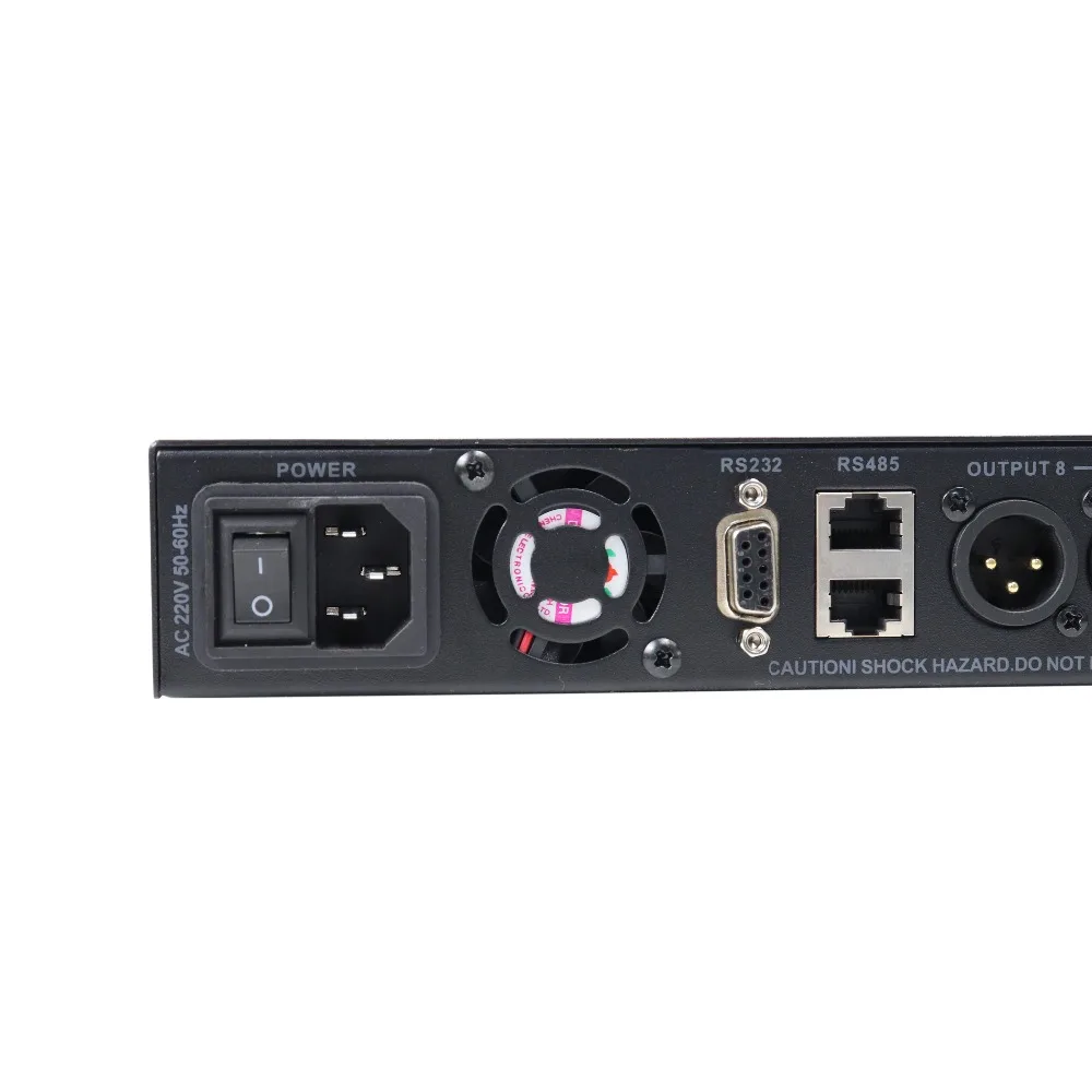 Leicozic DANT4.8 dsp аудио процессор 4in8out громкоговоритель управление processador de аудио цифровые процессоры RS232, RS485 AC220V