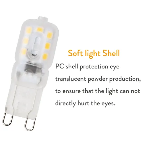 G9 LED 조명 밝기 조절 전구 3W 5W SMD 2835 스포트 라이트 크리스탈 샹들리에 교체 20W 30W 할로겐 램프 조명 AC 220V, 샹들리에 조명 밝기 조절 전구 4