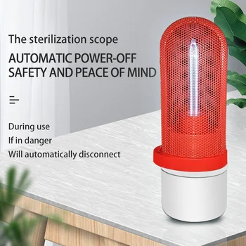 

Portable Rechargeable Ultraviolet UV Light Tube Bulb USB Powered Mites Removal Light 2.5W