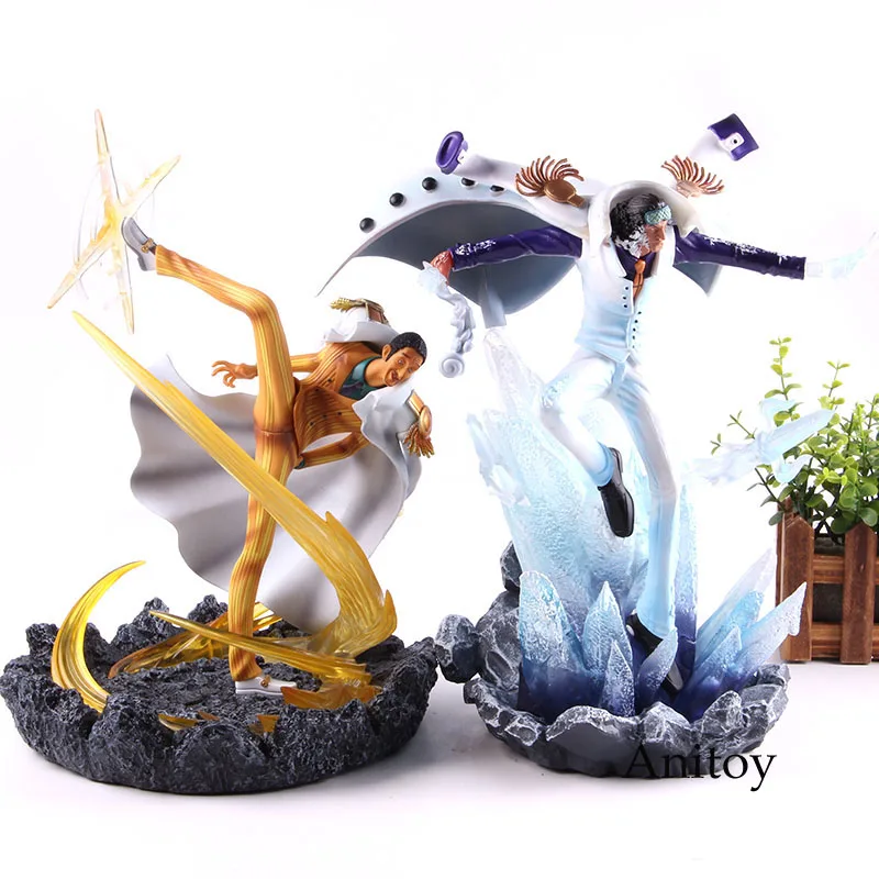Аниме one piece Kuzan Borsalino P.O.P Xl Битва вер. GK статуя одна деталь фигурка ПВХ Коллекционная модель игрушки