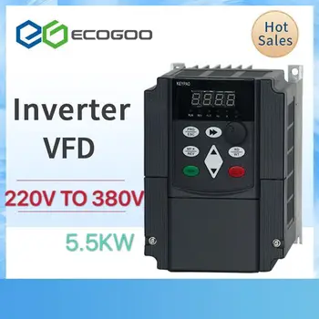 

boost frequency converter Single-phase 220V to Three-phase 380V variable frequency inverter 4KW/5.5KW for motor