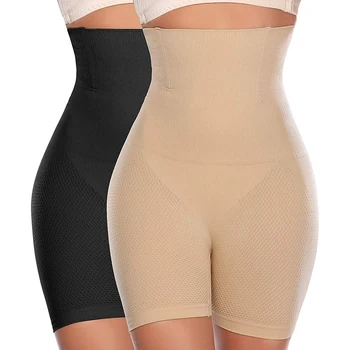 

Women Waist Control Pants Firm Control Knicker Tummy Tucker for Women High Waist Slimming Shorts Thigh Slimmer Faja Shapewear