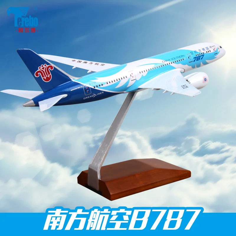 

Te er bo 1: 200 China Southern Airlines HNA Boeing B787 Model Plane Model Passenger Plane Alloy Civil Aviation A380 A350