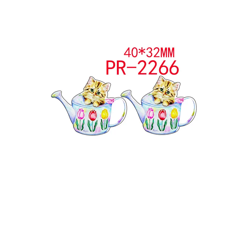 2266 30 шт мультфильм персонаж плоское украшение из смолы pr 2265 - Цвет: 2266