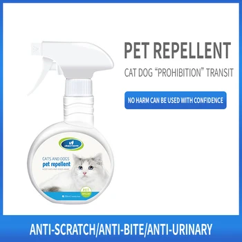 

250ML Pets Cat Dog Training Aid Cat Repellent Spray no access Anti Scratch Furniture Protector Cats Positioning fluid Trainer
