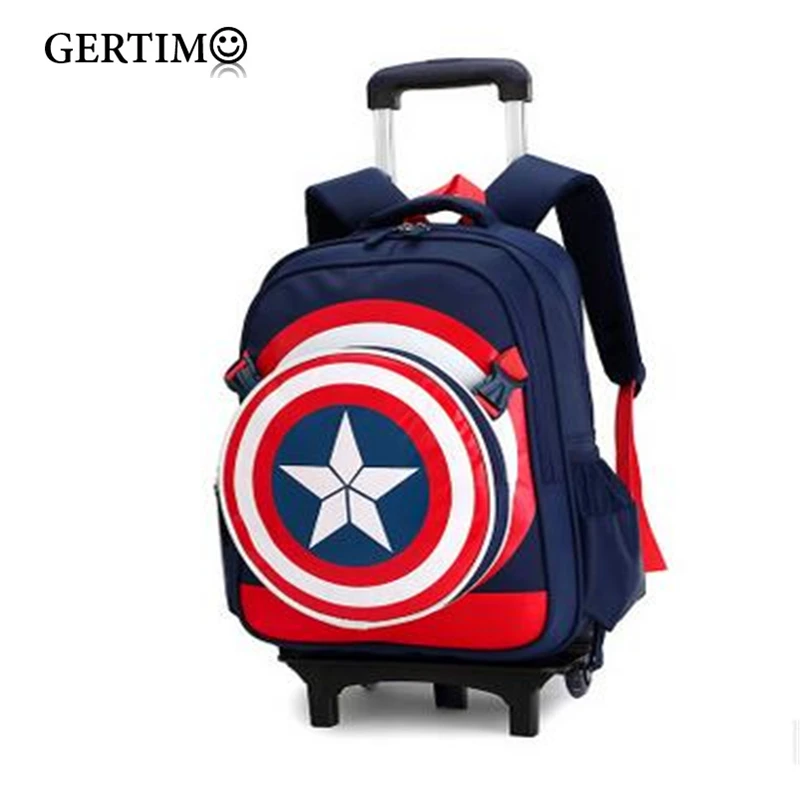 mochila con ruedas capitan america