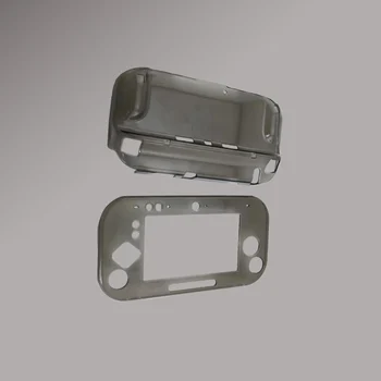

Plastic Clear Crystal Protective Shell Skin Case Cover For W-i-i U game pad&Games Dropship