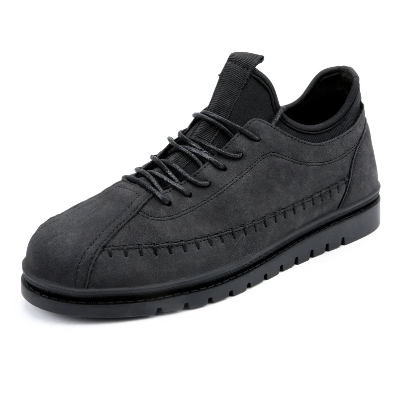 Мужские модельные туфли Zapatos De Hombre кожаные мужские свадебные туфли оксфорды на шнуровке для офиса мужская повседневная Роскошная итальянская обувь - Цвет: Черный