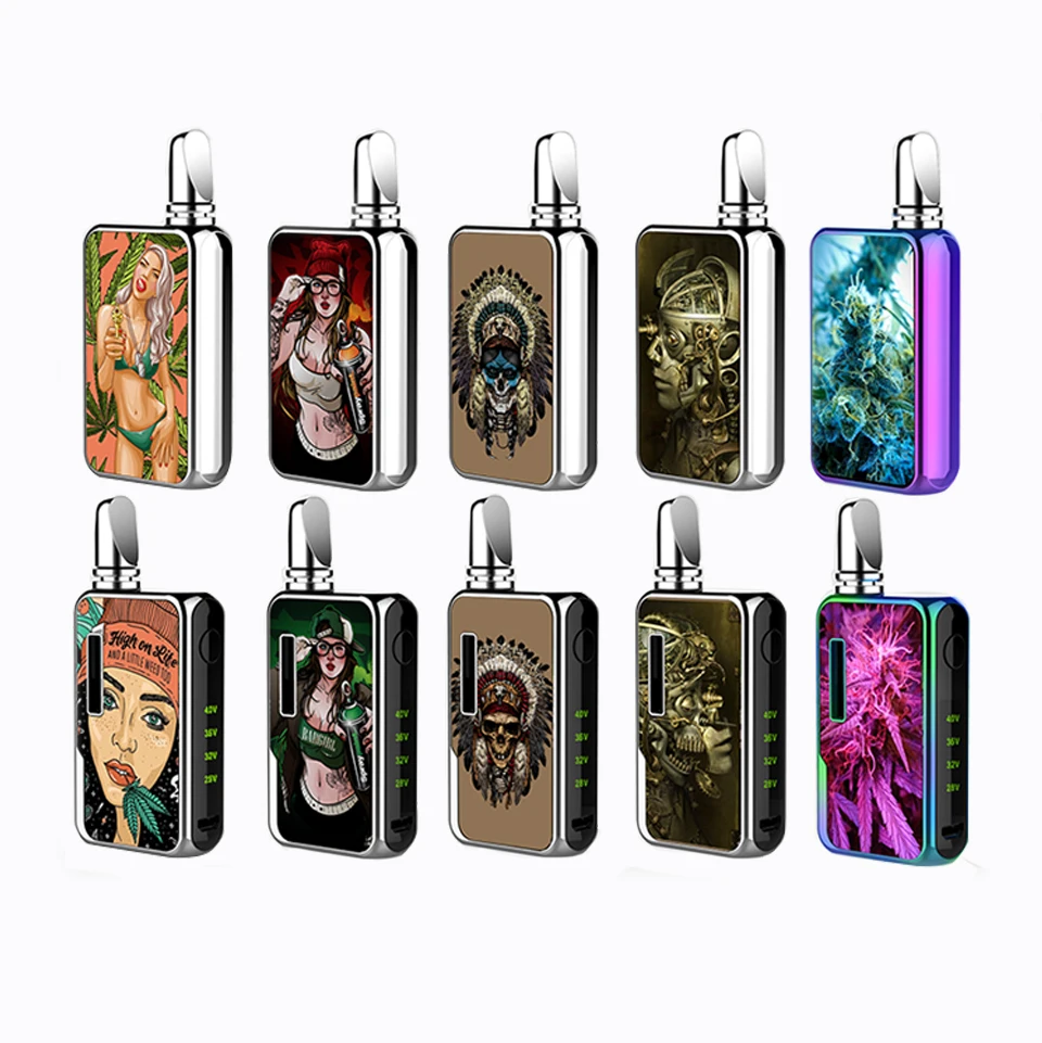 Electronic Cigarette Veeape Vapmod Dragoo 3D Express Kit 650mAh LED indicators for 510 Atomizer BOX Mod Vaporizer Vape pen kit (16)