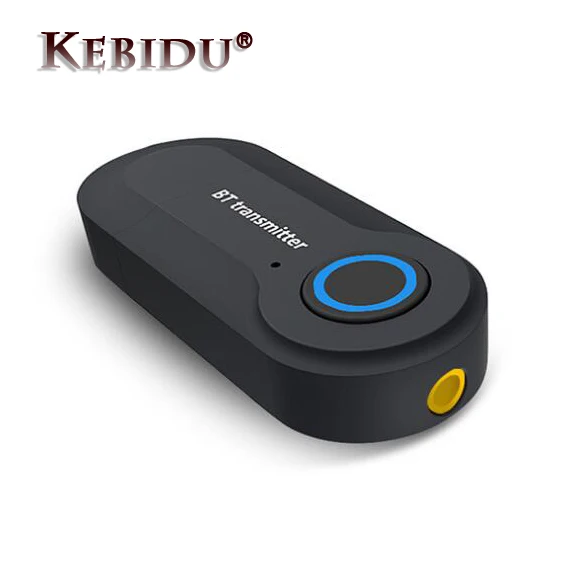 Популярный bluetooth-адаптер для передатчика 3,5 мм разъем аудио беспроводной Bluetooth 4,0 стерео аудио передатчик адаптер для наушников ТВ