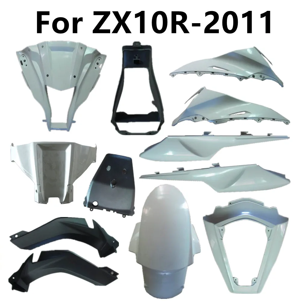 

Motorcycle For Kawasaki ZX10R 2011-2014-2015 Unpainted Components Pack Left and Right Fairing Plastic Parts Injection Bodywork