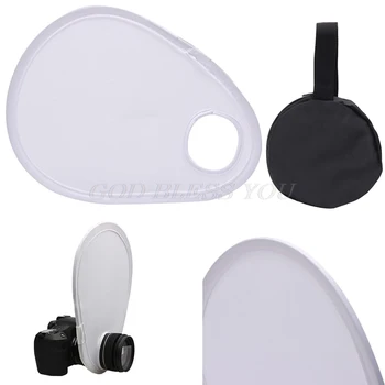 

Universal Folding Photography Flash Lens Diffuser Reflector For DSLR SLR Camera Drop Shipping