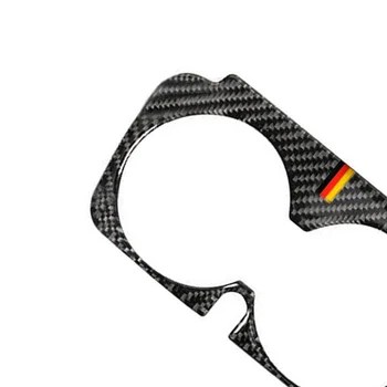 

Carbon Fiber Water Cup Holder Cover Trim Accessories Replacement Replaces New