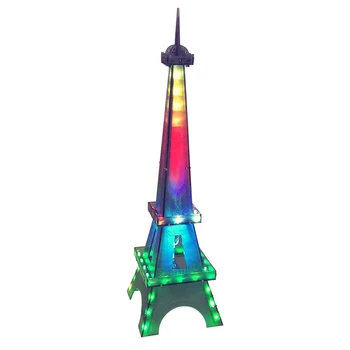 

DIY LED Display Lamp DIY Welding Light Kits DIY Lamp Brain-training Toy - Eiffel Tower