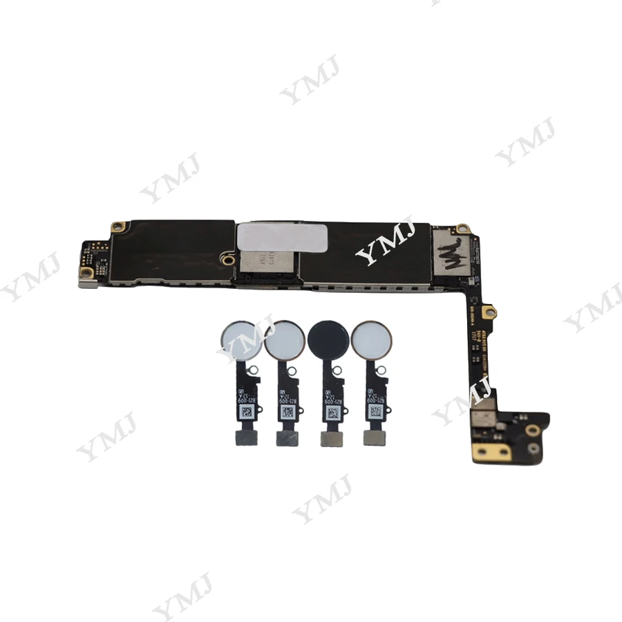 US $105.95 with Full unlocked for iphone 7 Plus 55inch MotherboardOriginal for iphone 7P 7Plus Logic board with Touch IDFree iCloud