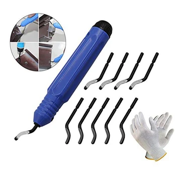 

Professional Burr Trimming Cutter NB 1100 Handheld Portable Deburring Tool Edge Removing Tools+10Pcs Replacement Blade