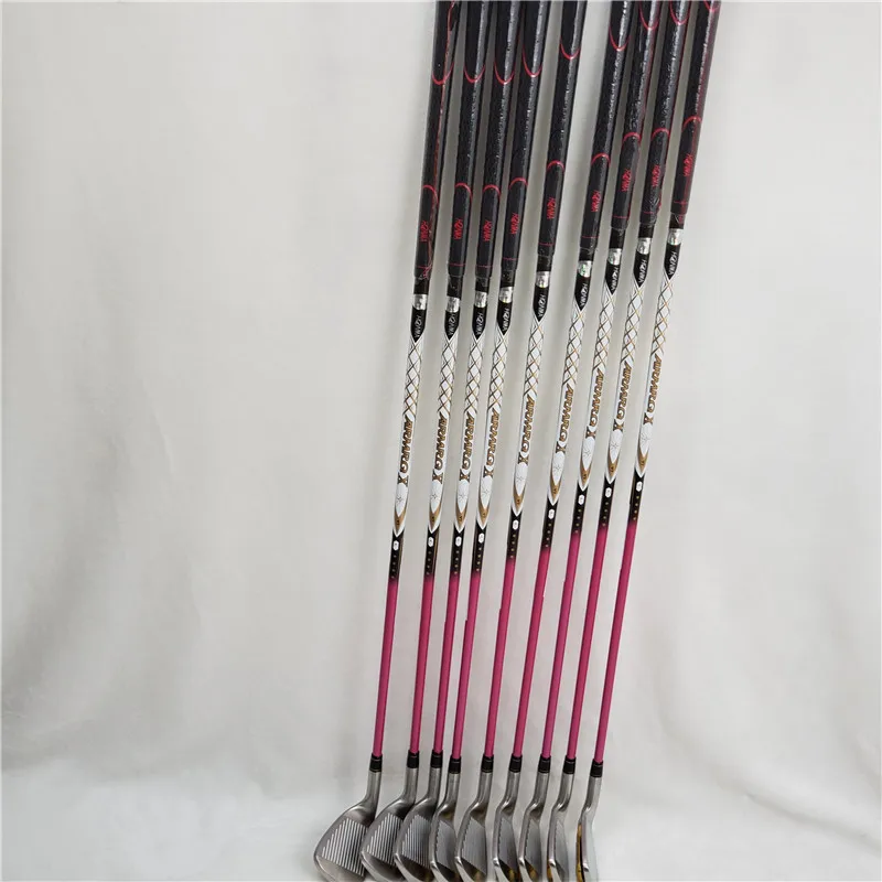 Женские клюшки для гольфа Полный комплект Honma Bere S-06 4 звезды наборы гольф-клуба Драйвер+ Фарватер+ гольф железо+ клюшки(13 шт