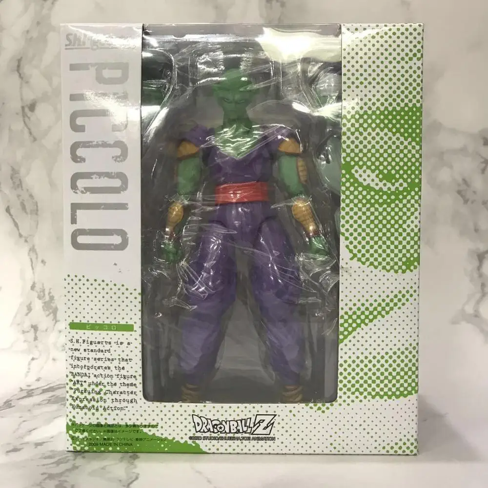 Японское аниме Dragon Ball фигурка героя пикколо игрушки кукла из ПВХ пиколо с плащом спортивный костюм Коллекционные Подарочные игрушки для