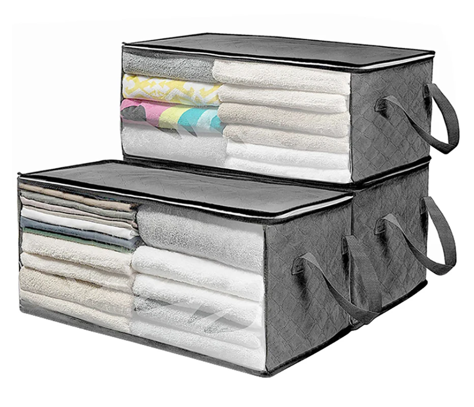 Clothing Blanket Quilt Closet Under Bed Container Case Storage Case Organizer