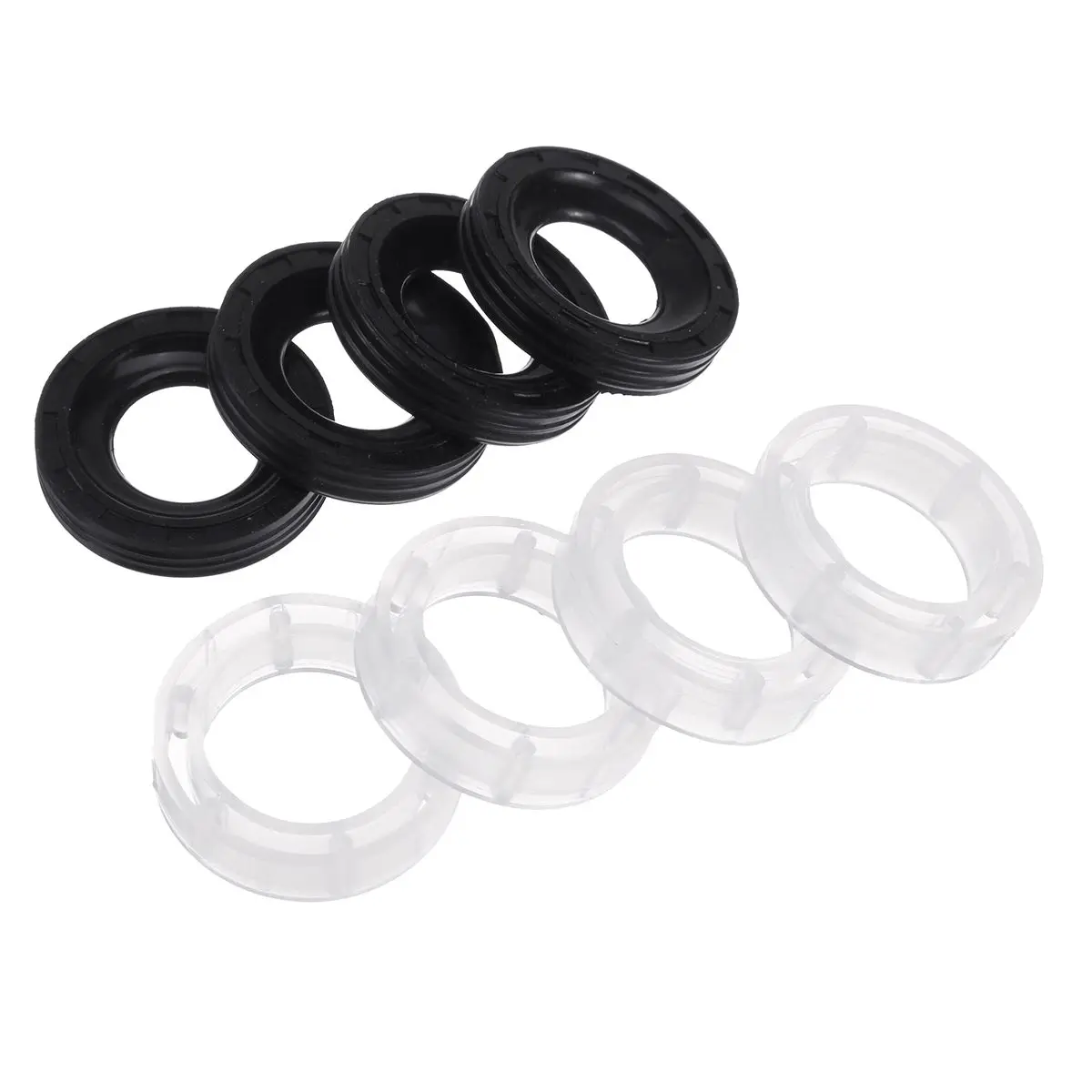 NEW Car 16PCS FUEL INJECTOR SEAL+PROTECTORS+WASHER+O-RING FOR PEUGEOT 207/ 307/ 407 1.6 HDI 2004 Car 198299
