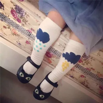 

Children Sock Clouds Of Asymmetric Lightning Rain Infants Baby Socks Silicone Non-slip Silicone Non-slip Socks1-3 Baby 3pair/lot