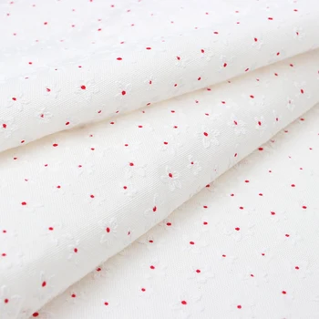 

IBOWS Cotton Printed Fabric Floral White Blue Leopard Print Cloth Fabric Headwear Garment Hat Bag Sewing Material 45*150cm/pc