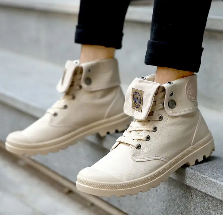 Мужская модная повседневная обувь; высокие кроссовки; Новинка года; сезон весна; Мужская обувь высокого качества; нескользящая прогулочная Обувь На Шнуровке; Zapatillas