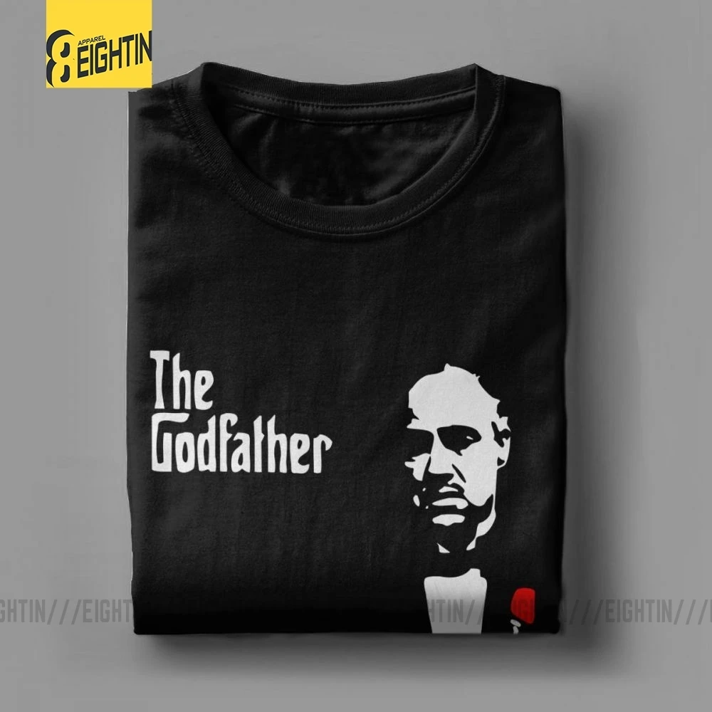 Gomorra godorra Godfather футболки с круглым вырезом мужские хлопковые футболки повседневные с коротким рукавом популярного размера плюс дышащие