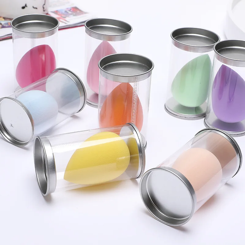 Спонж косметический в форме капли гидрофильный спонж для жидкого тона крема