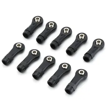 

NEW 10PCS Plastic M4 Link Linkage Rod End Width Balls Joint Head Set For 1/10 TRAXXAS TRX-4 RC Crawler Car