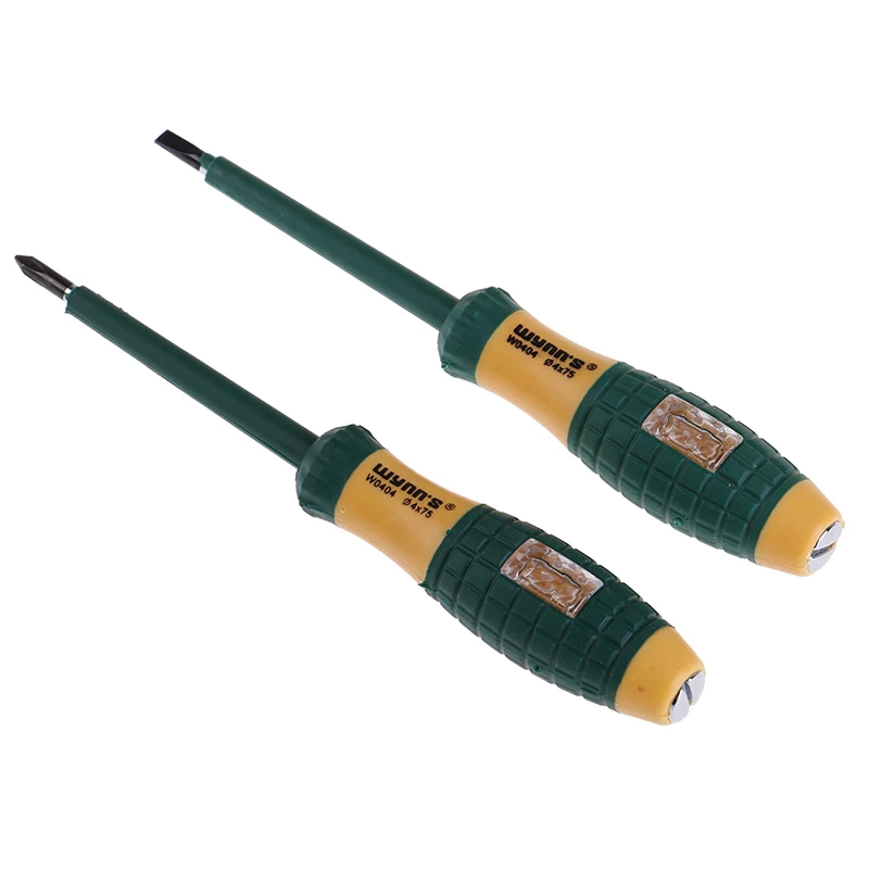 220V Электрический тестер ручка-отвертка с индикатором напряжения
