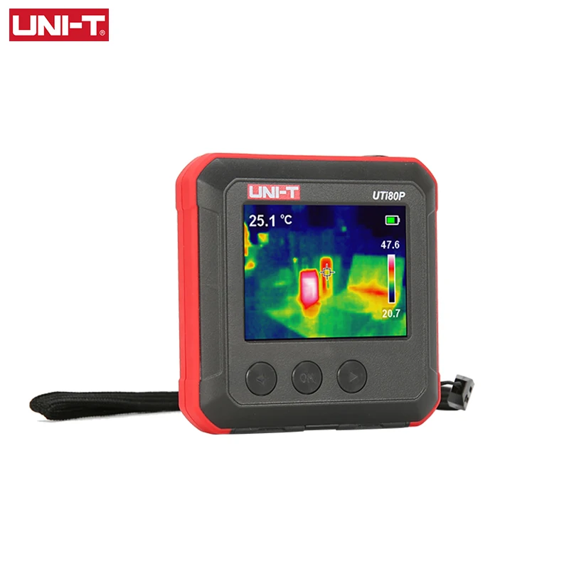 UNI-T UTi80P Mini Thermal Imager Pocket Infrared Thermal Compact Imaging Camera Industrial Temperature Floor Heating Detection