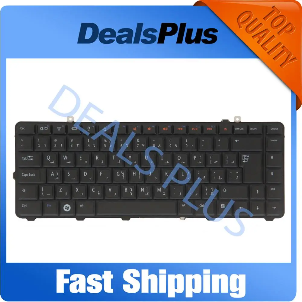 Новая арабская клавиатура для ноутбука Dell Studio 1435 1535 1536 1537 1555 1558 1557 9J. N0H82. L0A черный