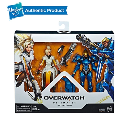 Hasbro Overwatch Ultimates серии Ханзо и Гэндзи двойной набор 6-дюймовый-весы Коллекционные Фигурки с персонажей видеоигр - Цвет: MERCY AND PHARAH