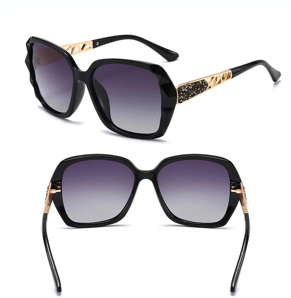 Солнцезащитные очки в форме бабочки для мужчин и женщин поляризационные