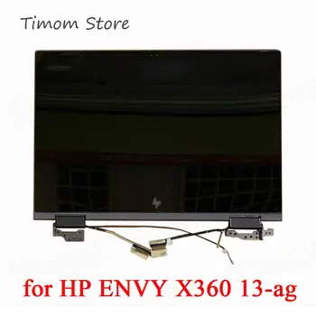 

for HP ENVY X360 13-AG 13-AG0808NO 13-AG0001NO FHD 1920*1080 13.3 Laptop 100% Test LCD Touch Screen Hinge Up Assembly L19577-001