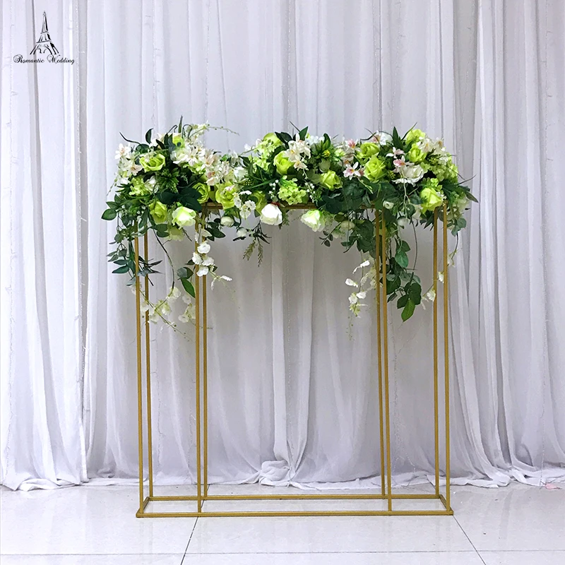 

6pcs/bag Gold Color Metal Flower Stand Table Centerpieces Wedding Event Decoration Modern Decor Floral Arrangement Centerpiece