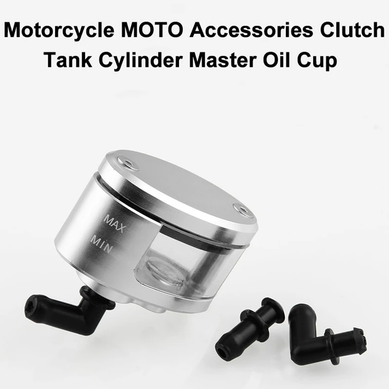 Cnc Тормозная жидкость резервуар масляный Кубок мотоцикла для Kawasaki Ninja Zx9R Zx900(серебро