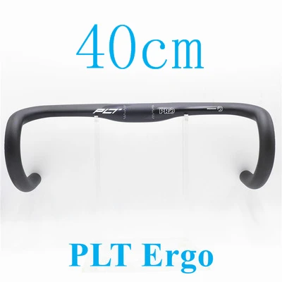 PLT Ergo 40cm Shimano PRO PLT велосипед Ergo руль изогнутый бар 31,8 мм черный запчасти для велосипеда - Цвет: PLT Ergo 40cm