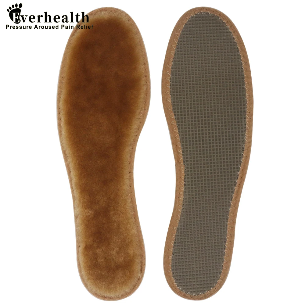Everhealth Unisex Thermal Insoles For Shoes Winter Snow Boots Pad Imitation Wool Warm Heated Insert Cushion | Обувь