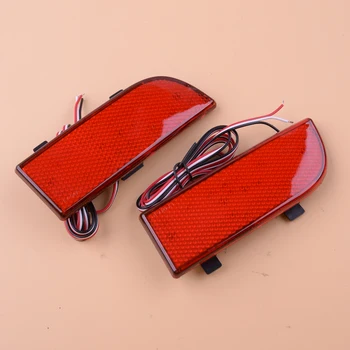 

CITALL 2pcs Red Car Rear Bumper Reflector Brake Lights Lamps 12V 5W 360mA 300LM Fit For Mercedes Benz Vito Viano W639 2003-2014
